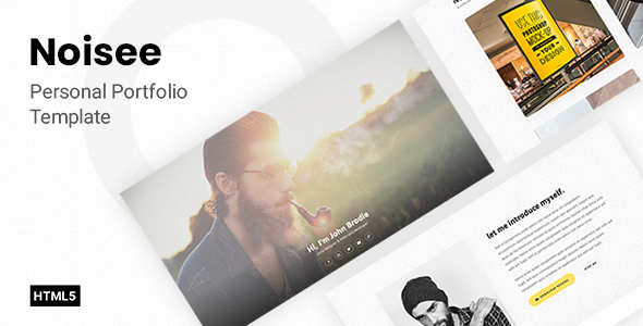 Noisee - Personal Portfolio HTML5 Template